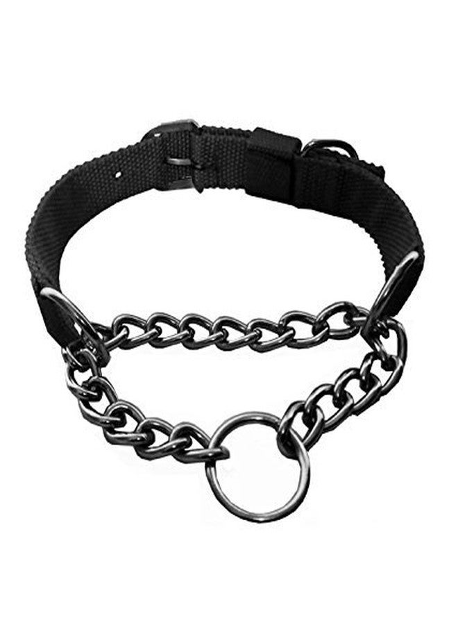Skora Black Choke Dog Collar 0.75 Inch Small - Image 2
